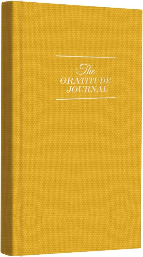 The Gratitude Journal - a Few Minutes a Day for More Happiness, Optimism, Affirmation & Reflection - An Effective Manifestation Guide Journal, Undated Daily Journals for Women & Men （Yellow）