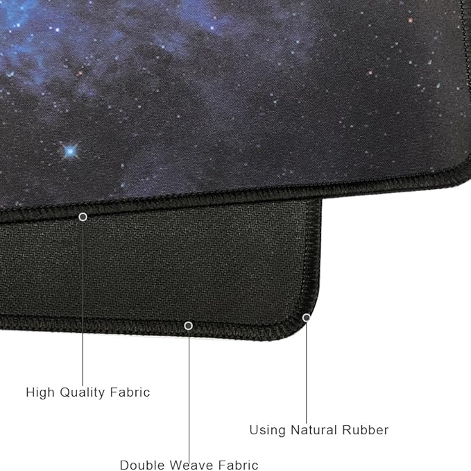 XXL Professional Large Mouse Pad & Computer Game Mouse Mat (35.4x15.7x0.1IN, Sky Girl)