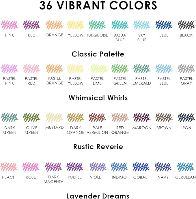 Grabie Erasable Gel Pens, 9 Colors Erasable Pens Multicolor, Make Mistakes Disappear, 0.6mm Medium Point Rollerball Tip Colored Pens for Drawing Writing Planner, Smooth Writing(Rustic Reverie)