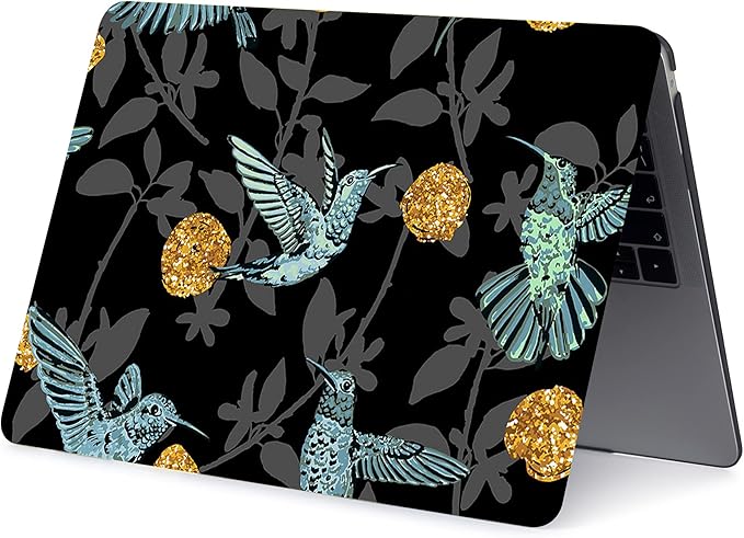 Case Compatible with MacBook Pro 15 Inch 2015 2014 2013 2012 Model A1398, Plastic Hard Shell Protective Case Cover & Keyboard Protector for Mac Pro Retina 15 Old Version - Bird