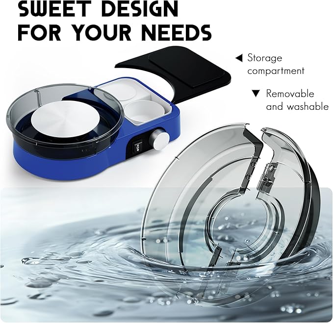 Pottery Wheel for Kids Adult and Beginners - Complete Pottery Set for Teens with 6" Turntable, 2.2lb Clay, Art Supplies Sculpting Tools, Christmas Craft Gifts for Teens Adults (Blue)