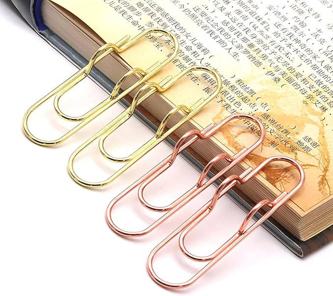 12-Pack Pen Holder Clips for Notebook, Journal, and Book, Ideal for Students, Professionals, and Teachers, Pen Loop Holder for Office and School Use (3 Gold, 3 Rose Gold, 3 Pink, 3 Purple)