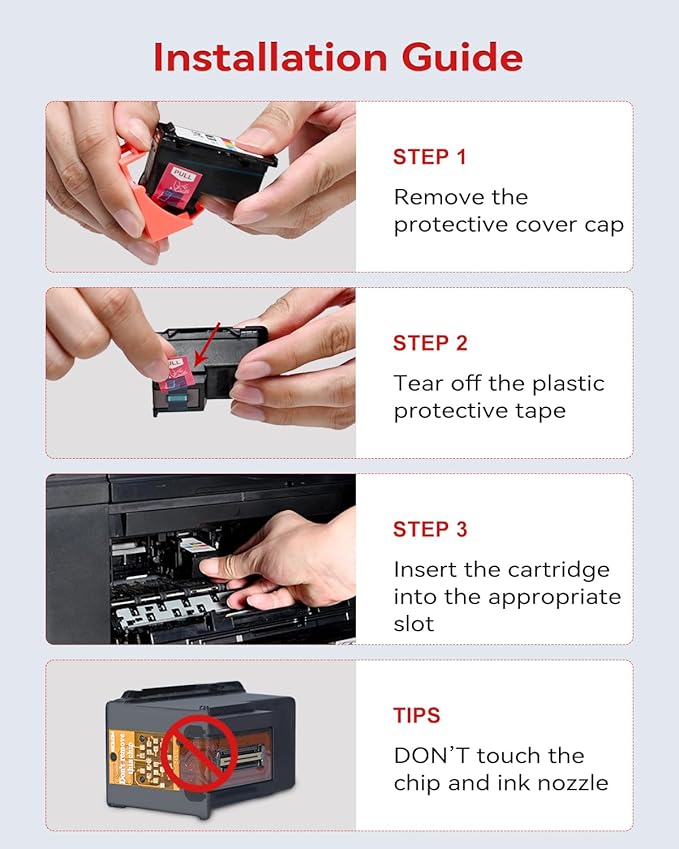 PG-275XL Replacement for Canon Ink 275 PG-275 275XL Black Ink Cartridge Compatible with PIXMA TR4720 TS3522 TR4700 TS3722 TS3500 TR4722 TS3720 TS3520 Printer (2 Black)