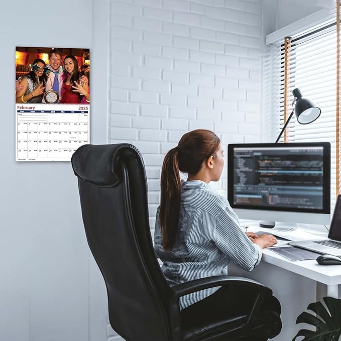 Custom Photo Wall Calendar 2026 - Personalize Your Home & Office with 13 Memories - Design Your Own 2026 Calendar - Custom Christmas Gift (Wall Calendar1, 2 x Calendars)
