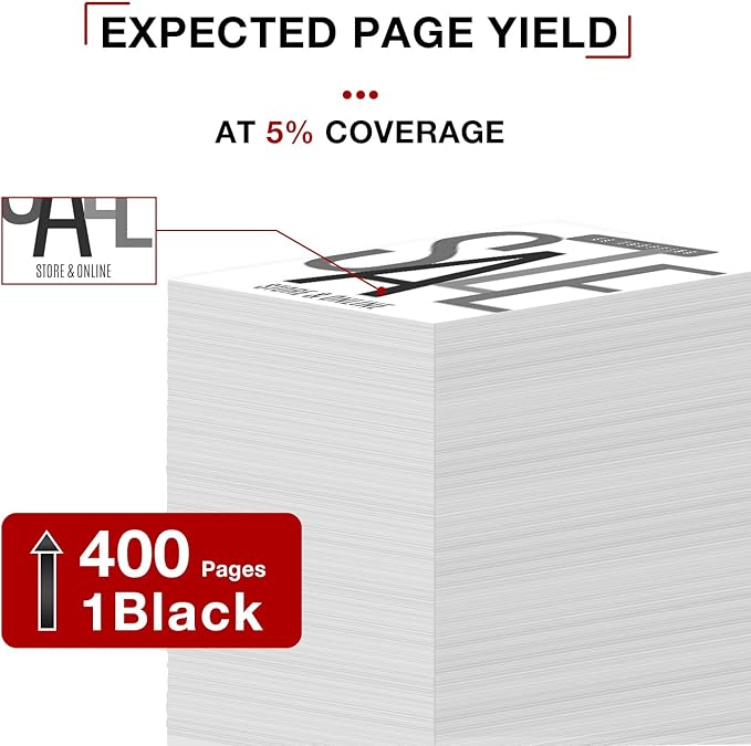 275XL Black Remanufactured Ink Cartridge Replacement for Canon 275 PG275 PG-275 XL PG-275XL PGI275 XL Black BK 1-Pack Replacement for Canon PIXMA TS3500 TS3522 TR4720 TR4700 TR4722 TS3720 Printer