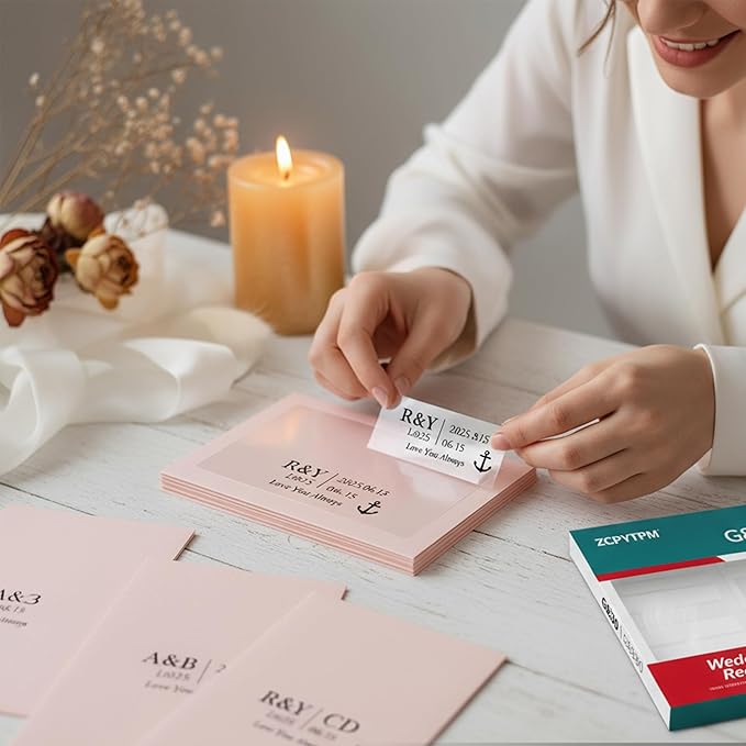 Printable Address Labels 1" x 2-5/8",300 Total (30 per Sheet),Personalized Return Address,Mailing Labels,Custom Stickers for Envelopes & Packages