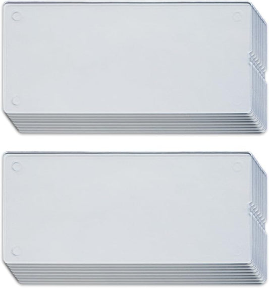 BLUE GINKGO 16 Dividers - Compatible with Medium 16-Drawer Storage Cabinet (16-Pack) - Clear