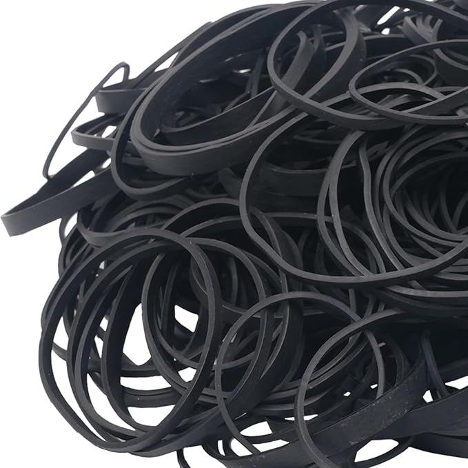 Rubber Bands assorted size black, rubber bands for School Home office supplies size#16 size33,size64(227g/0.5 lbs)