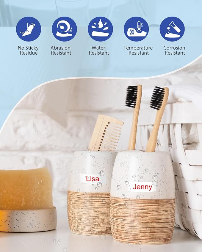 Tze 12mm Tz-232 Red on White Label Maker Tape Compatible for Brother Tze-232 Laminated for Indoor or Outdoor Use Work for for Ptouch Ptouch PTD200 PTD202 PTD210 PTD600 PTD400 PTH100 PTH110 PT1280