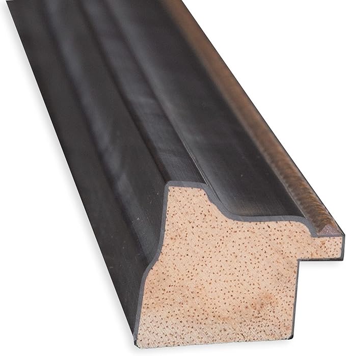 Amanti Art Black Cork Board for Wall, 15x21 Vision Board with Black Wood Frame, Small Corkboard Office Decor for Home Organization, Traditional Corkboard Pinboard to Display Items for Home