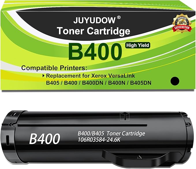 B400 Toner Versalink B400/B405 Toner B400/B405 Toner Cartridge Compatible for Xerox Part#: 106R03584 (24,600 Pages) Replacement for Versalink B405 B405DN B400 B400N B400DN(1 Pack)