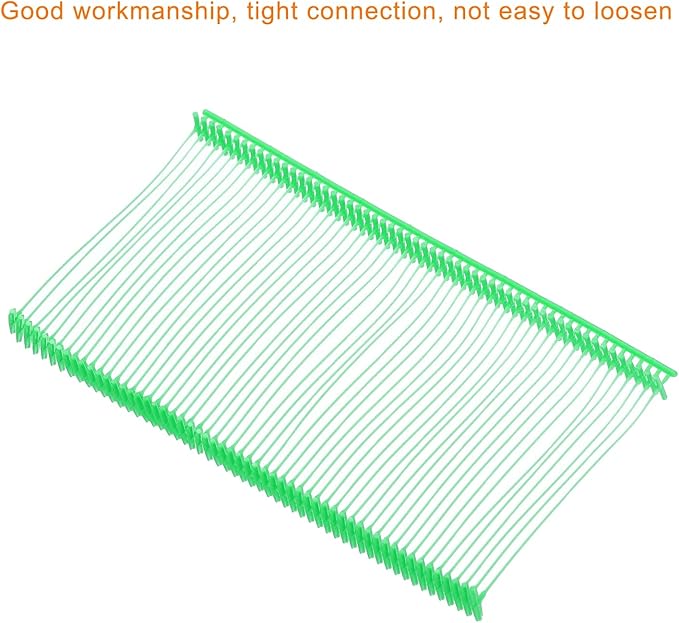 MECCANIXITY Standard Tagging Fasteners,Plastic Regular,Standard Label Gun Price Tagging Barbs for Garment Price Tag Label Tagging Barbs 50mm/2 Inch,Pack of 1000 Light Green