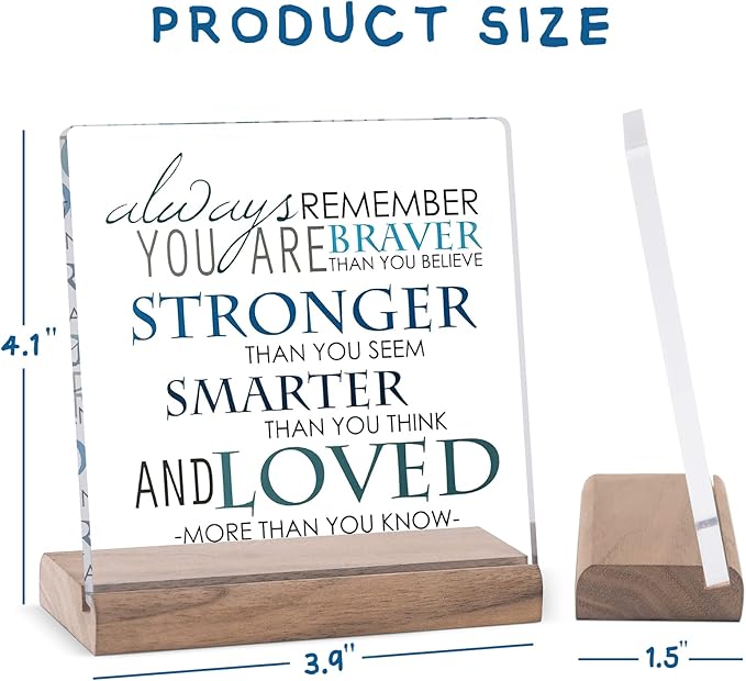 Congratulations Gifts For Women Friends Inspirational Gifts Encouragement Gifts Cheer Up Gifts Motivational Gifts For Women Believe Sign You Are Enough Proud Of You Gifts For Her Farewell Gifts