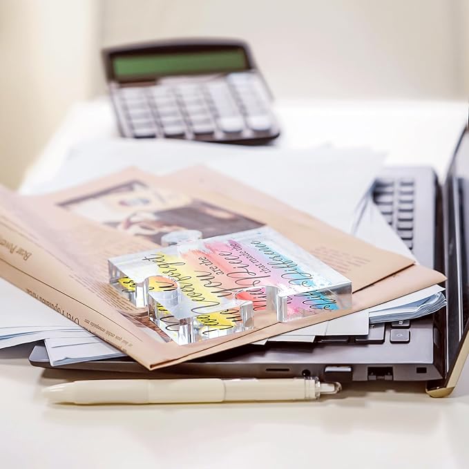 FreeJac Coworker Leaving Gifts for Women Appreciation Award Plaque Retirement Gift New Job Gifts Promotion Gifts for Employee Going Away Gifts Coworkers Goodbye Gifts