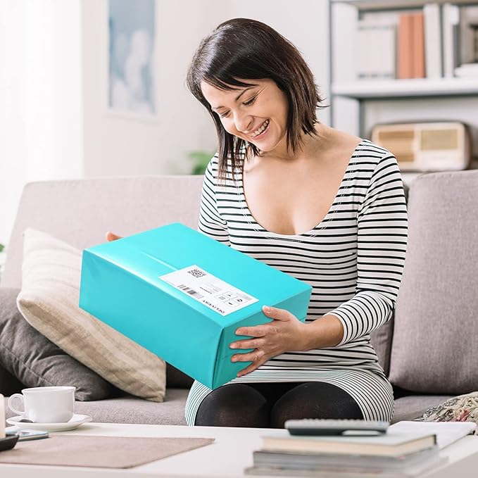 UCGOU Poly Mailers 19x24 Inch Teal 100 Pack Extra Large Shipping Bags Strong Thick Mailing Envelopes Self Seal Adhesive Waterproof and Tear Proof Boutique Postal for Clothing Quilt and More