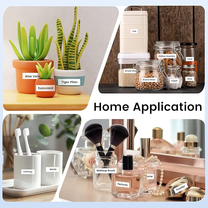 TZe-FX241 Flexible ID Laminated 18mm 0.7 Laminated White Cable Wire Labels Compatible with Brother P Touch for Wire Wrapping and Flagging, 26.2FT/8M for D400/D410/D600/Label Maker Tape, 4 pk