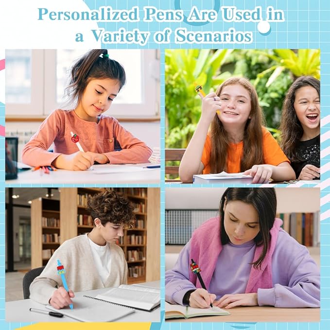 Teacher Pens,Teacher Gifts for Appreciation Thank You,Classroom Rewards Pens for Schools,Cute Funny Gel Ink Pen Gift for Daughter Son Grandaughter Grandson Study Supplies