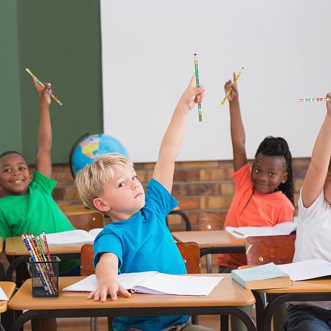 Cinrobiye 200 PCS Bible Pencils Bulk,Christian Gifts for Children Wood Pencils with Erasers Inspirational Religious Supplies for School Prizes Classroom Exchange Gift Party Favors,Stationary Gifts