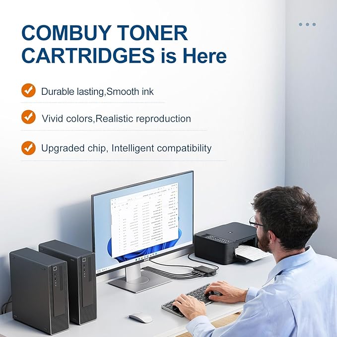 TN830XL Toner Cartridge Replacement for Brother TN830XL TN830 TN-830 TN830 XL TN-830XL Work with Brother HL-L2460DW DCP-L2640dw HL-L2405w HL-L2400D HL-L2480DW MFC-L2820DW Printer (1 Black)