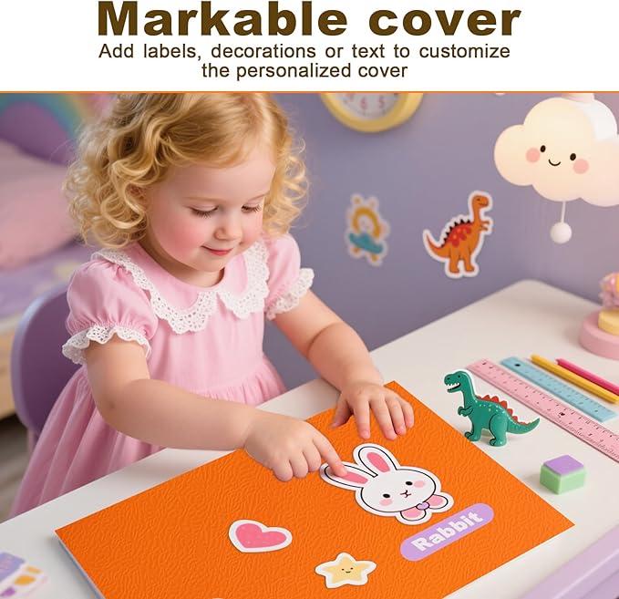 60 Pack Paper Pocket Folders, 2 Pocket Folders, Letter Size, Orange