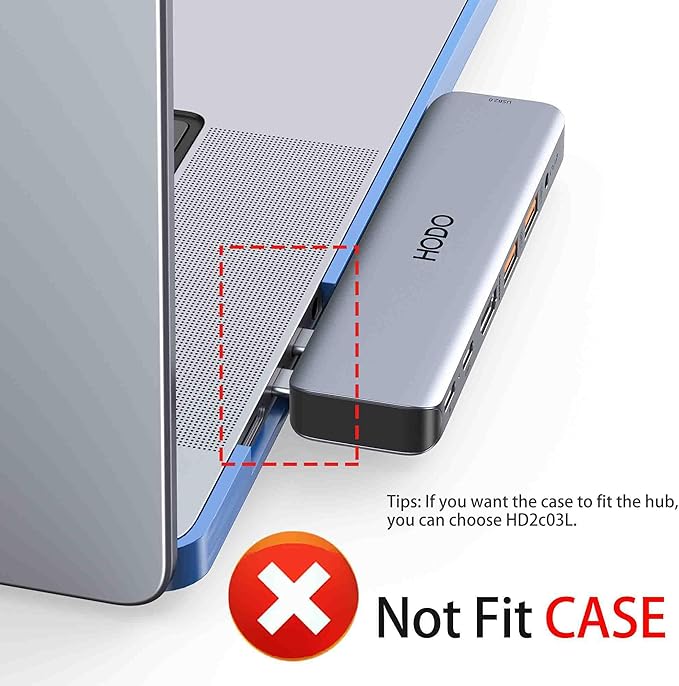 USB C Hub HDMI USB Adapter for MacBook Pro Air M3 M2 M1 2025-2018 13 14 16", MacBook Adapter Multiport 8 in 2 Mac USB C Hub with HDMI, Thunderbolt 3, 10G USB C&A Data Ports, SD TF Card Reader, Audio