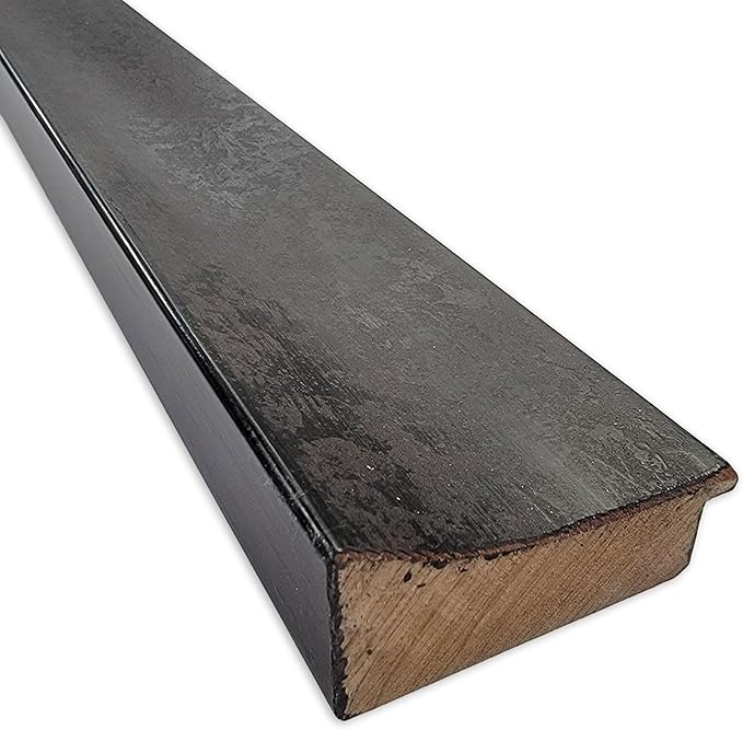 Amanti Art Black Cork Board for Wall, 17x23 Vision Board with Black Wood Frame, Small Corkboard Office Decor for Home Organization, Modern Corkboard Pinboard to Display Items for Home Organization in