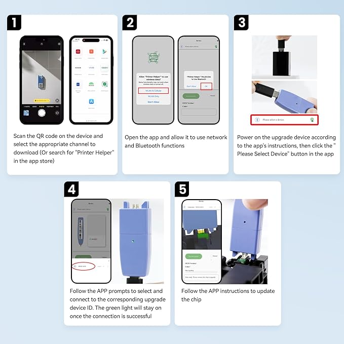 XJI 206A 2 Pack Black (with Latest Chip & Upgrade Device) Compatible Toner Cartridges Replacement for HP 206 A X W2110A 206X, for Pro M255 M255dw M255nw MFP M282nw M283 M283cdw M283fdw Printer