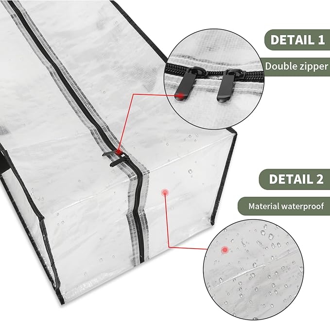 4 Pack Heavy Duty CLear Moving Bags, Large CLear Storage Bags for College Dorm Room Essentials, Alternative to Moving Boxes, Compatible with IKEA Frakta Cart