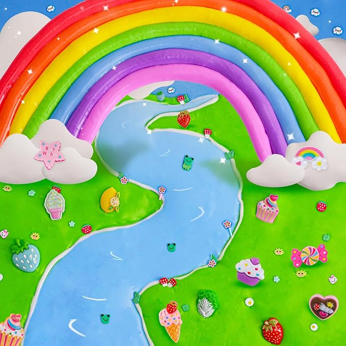 18 Pack Slimes, Slime Kids, Butter Cloud Slime kit for Girls Ages 8-12, Toys for Girls and Boys, Slime Party Favors Goodie Bag Stuffers, 4 5 6 7 8 9 10 Year Old Girl Birthday Gift Cute Stuff