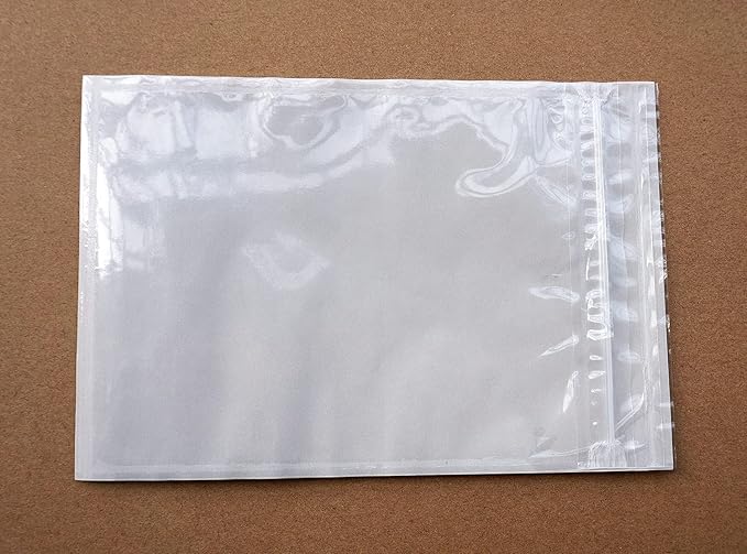 BEUYI Premium 6.7'' x 10'' Resealable Adhesive Shipping Label/documents Pouches (400 Pack)