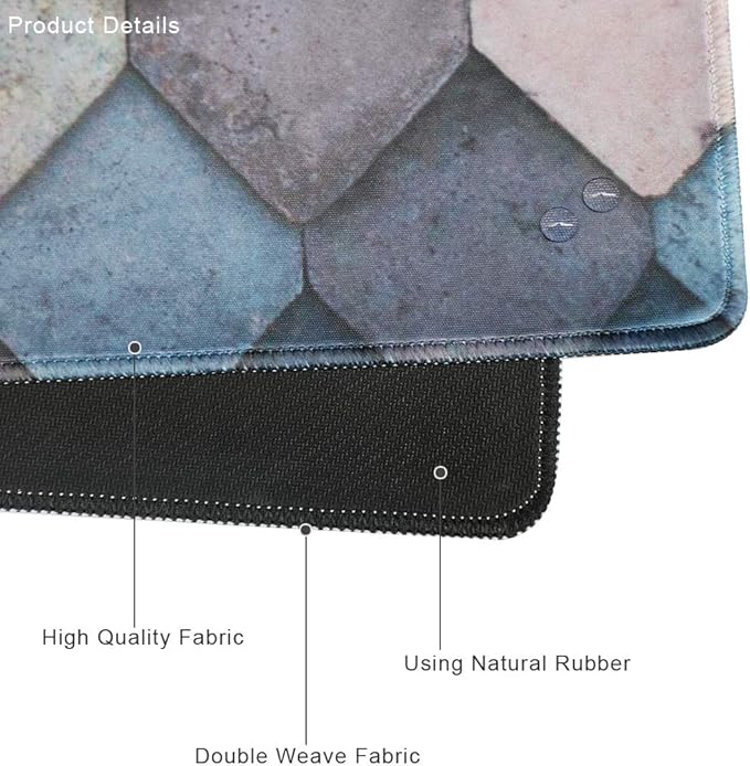 Large Mouse Pad Gaming XXL & Desk Keyboard Mat Size (35.4x15.7x0.1IN, 90x40 Xgezi)