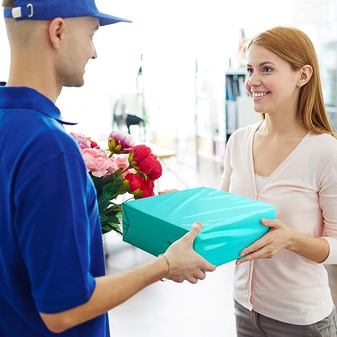 Metronic Poly Mailers 12x15.5 200 Pack Large Shipping Bags，Strong Adhesive Mailing Bags, Waterproof and Tear-Proof Multipurpose Envelopes for Clothing, Small Business,Postal Bags Teal