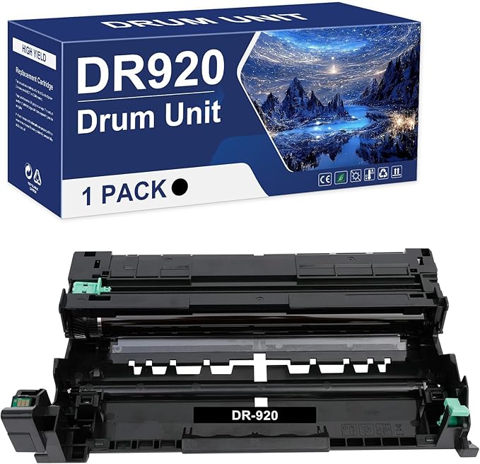 DR-920 DR920 Drum Unit Black 1-Pack Compatible Replacement for Brother DR920 DR 920 DR-920 for HL-L5210DN L5210DW L5215DW L6210DW L6217DW L6310DW L6415DW MFC-L5710DN L5710DW L5715DW L5915DW Printer