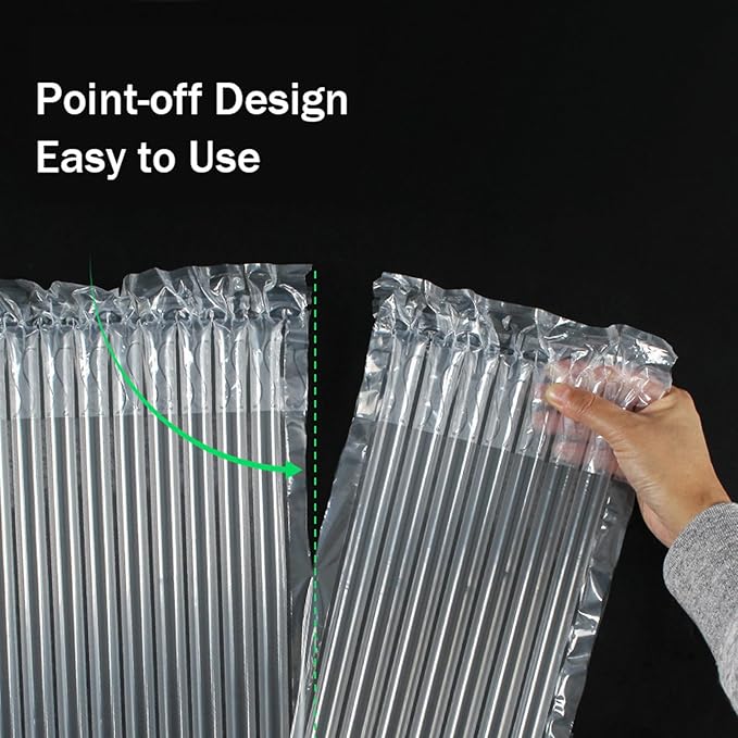 Inflatable Bubble Wrap, 6 inch*164ft Air Pillows For Shipping Air Bubble Wrap Bubble Cushioning Wrap for Packaging Moving (6 inch*164ft)