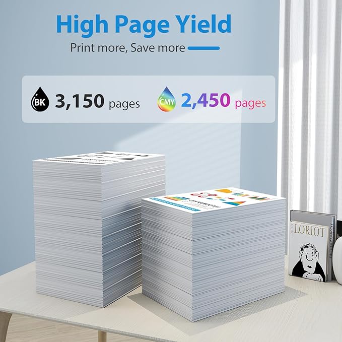 212A Toner Cartridges High Yield MFP M479fdw Compatible W2120A with Color Enterprise M555dn M554dn M555x Printer (B/C/Y/M)