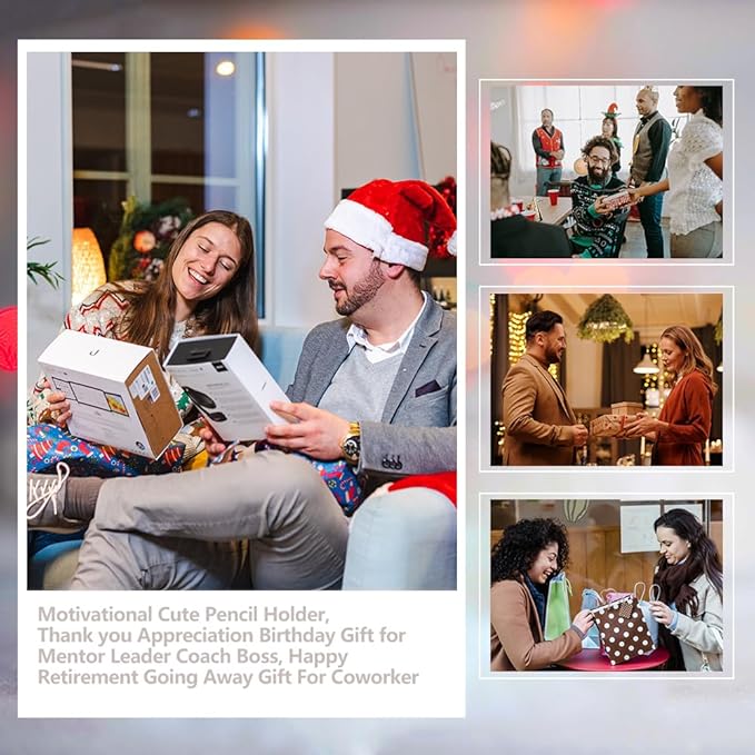 Thank you Appreciation gifts for Mentor Teacher Nurse, Going Away Gift Retirement Gift for Coworker Boss, May you be proud of the work you have done Farmhouse Organizer Pen Holder Gifts-DBB10