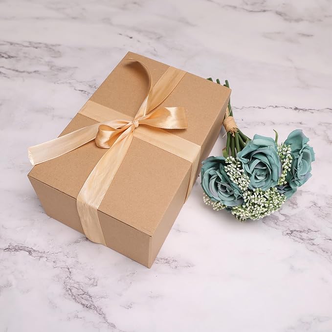 9x6x4 Shipping Boxes Set of 40, Brown Kraft Business Corrugated Cardboard Small Boxes Mailers for Packaging