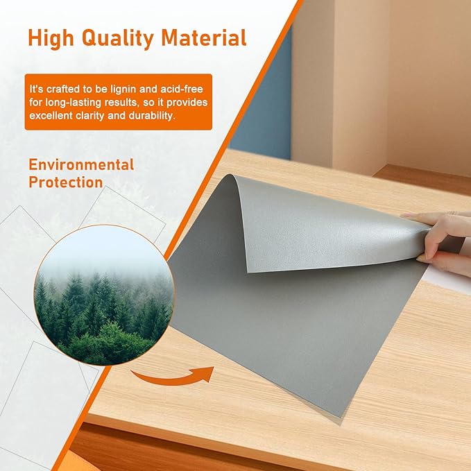 100 Sheets Silver Shimmer Cardstock 8.5 x 11 Metallic Paper, 92lb Heavyweight Certificate Paper Card Stock for Wedding Invitations, Crafting, Thank You Cards, Business Cards, Graduations