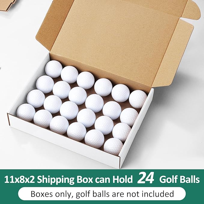 Eupako 11x8x2" White Shipping Boxes Corrugated Box Mailers 20 Pack Cardboard Shipping Boxes for Small Business, Mailing