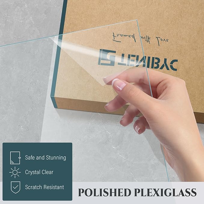 18 x 24 Poster Frame Set of 4, White Wood Picture Frame, Display Pictures, Posters and Puzzles, Horizontal or Vertical Wall Hanging