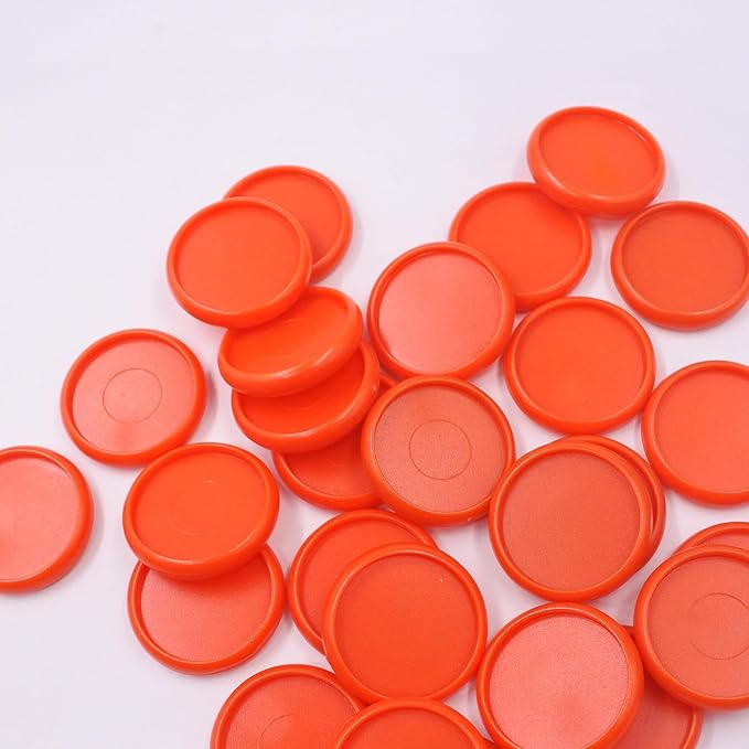 100pcs Discbound Notebook Discs DIY Planner Accessories fits for Tul,Levenger,Arc,Happy Planner,Talia(Red,0.7inch/18mm)