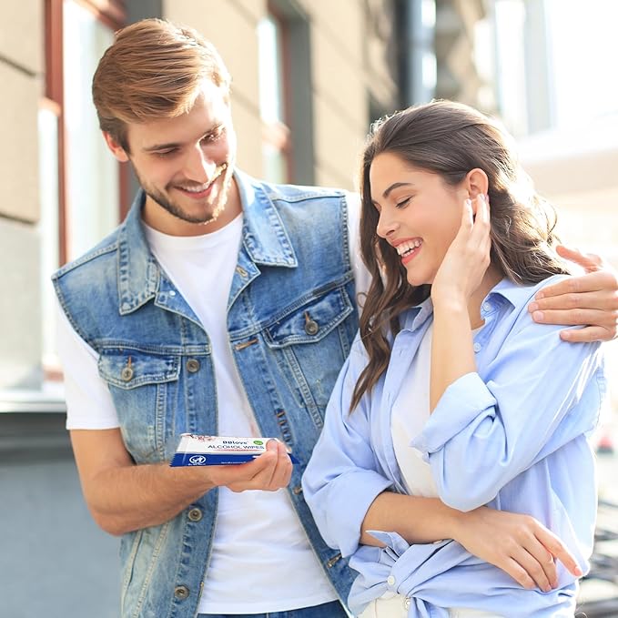 75% Alcohol Hand Sanitizer with Aloe Moisturizer & Vitamin E for On-the-Go Use, All-Purpose Travel Wipes Count, Restaurant, Home Office