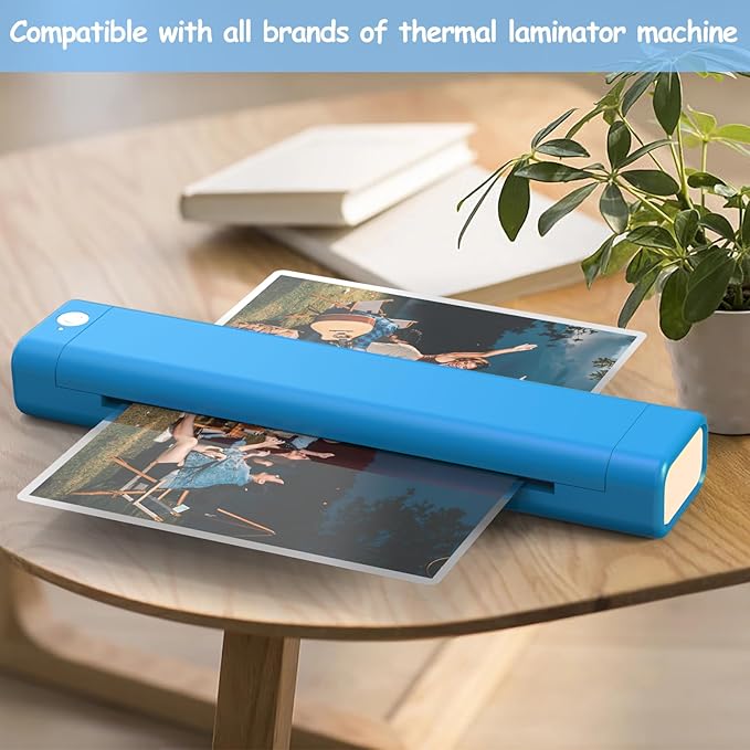 [3mil 500 Pack] InpourPack Laminating Pouches, 3 Mil Clear Thermal Laminating Pouches 9 x 11.5 Inch Laminating Sheets for Laminator, Holds 8.5 x 11 Inch Sheets