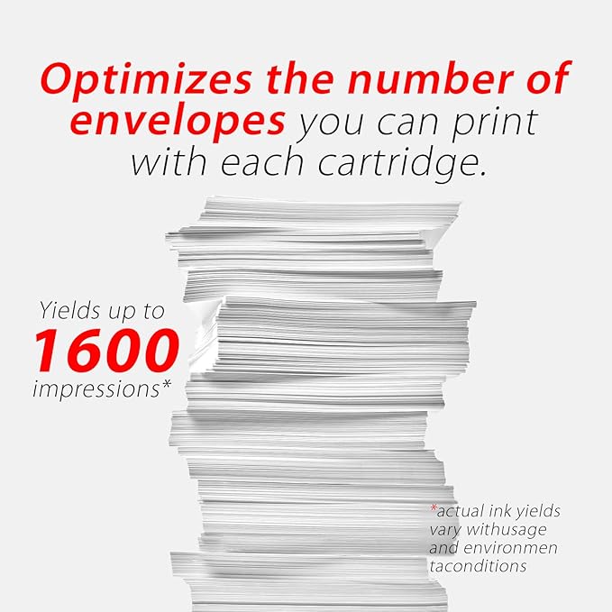 High Capacity SL-870-1 XXL Red Ink Cartridge Compatible with SL870-1 SL8701 XXL Fluorescent Red Ink Replacement for Pitney Bowes SendPro Mailstation Postage Meter (CSD1) 1-Pack (1×16ML)