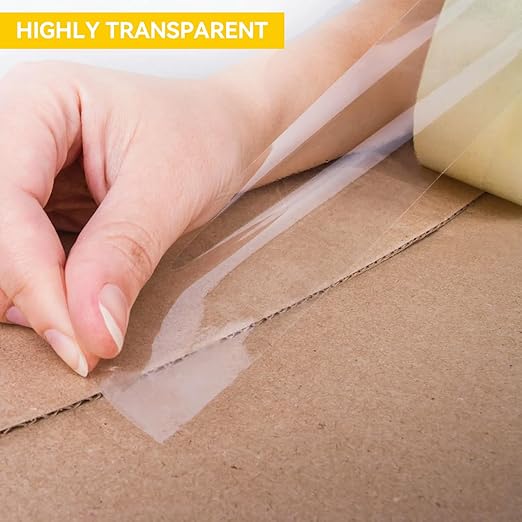 Clear Packing Tape 36 Rolls, Total 3960 yd., Heavy Duty Shipping Tape, Each 2 inch x 110 Yards x 2 mil Thick for Shipping, Packaging, Sealing and Moving