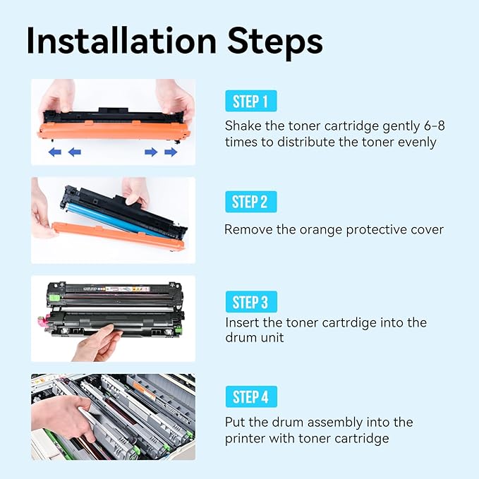 LEMERO UEXPECT TN-227BK/C/M/Y High Yield Toner Cartridge Compatible Replacement for Brother TN227 TN-227 TN227BK TN223BK TN223 TN-223 for MFC-L3770CDW HL-L3290CDW MFC-L3710CW HL-L3270CDW ( 5 Pack)