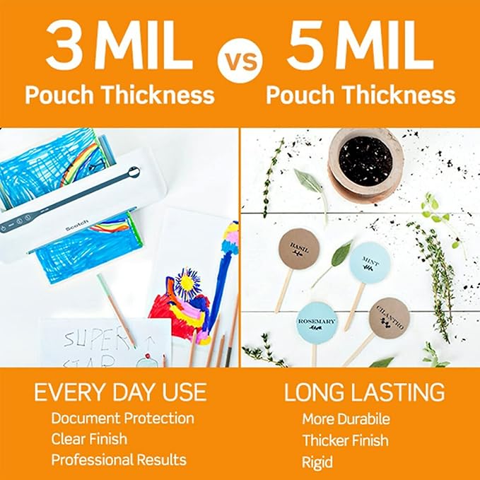 3M Dual Laminate Refill, 12 Inches x 100 Feet Roll, Heat-Free Laminating (DL1001) Clear