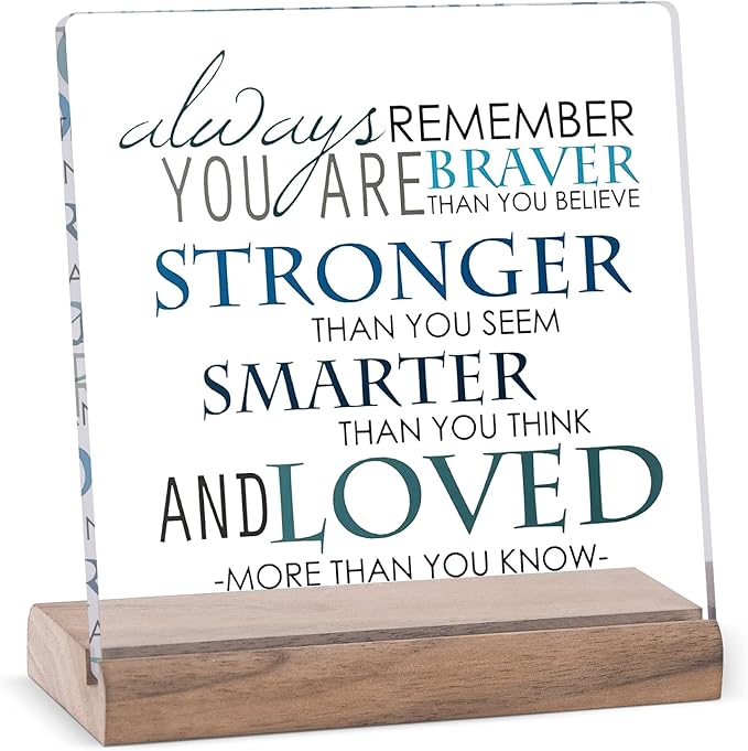 Congratulations Gifts For Women Friends Inspirational Gifts Encouragement Gifts Cheer Up Gifts Motivational Gifts For Women Believe Sign You Are Enough Proud Of You Gifts For Her Farewell Gifts