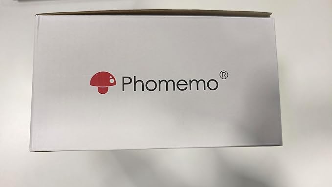Phomemo Label Printer, M220 Thermal Bluetooth Barcode Label Maker, for Home, Office, School, Compatible with Phone & Laptop
