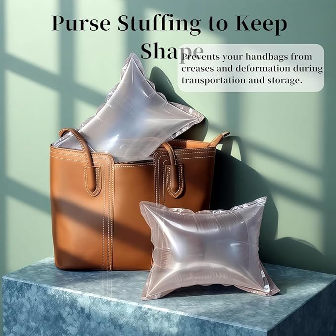 Large Air Pillows for Shipping Inflatable Air Bags for Packing Purse Shaper, 8.2" X 11.8" Air Pockets for Packaging Moving Supplies Box Filler Alternative to Packing Peanuts, 100Count